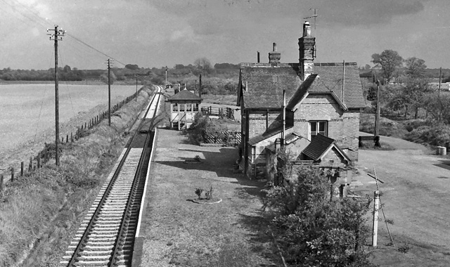 Buckden railway station