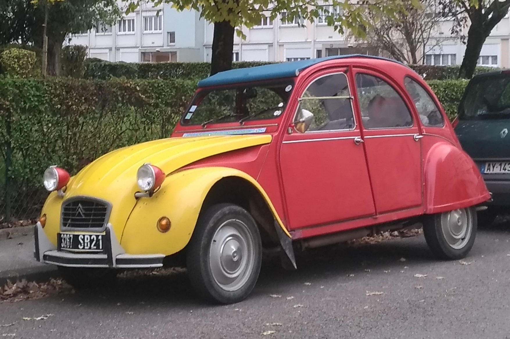 2cv разноцветная