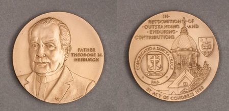 File:Congressional Gold Medal Hesburgh.jpg