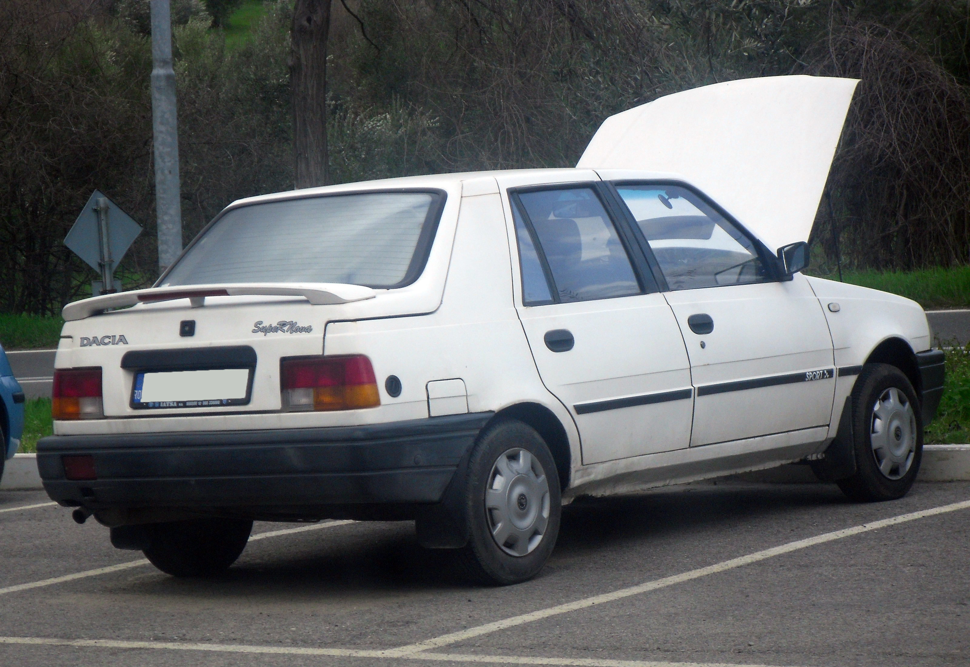 Auto-Abdeckplane Atmungsaktiv Für Dacia Supernova 2000-2003