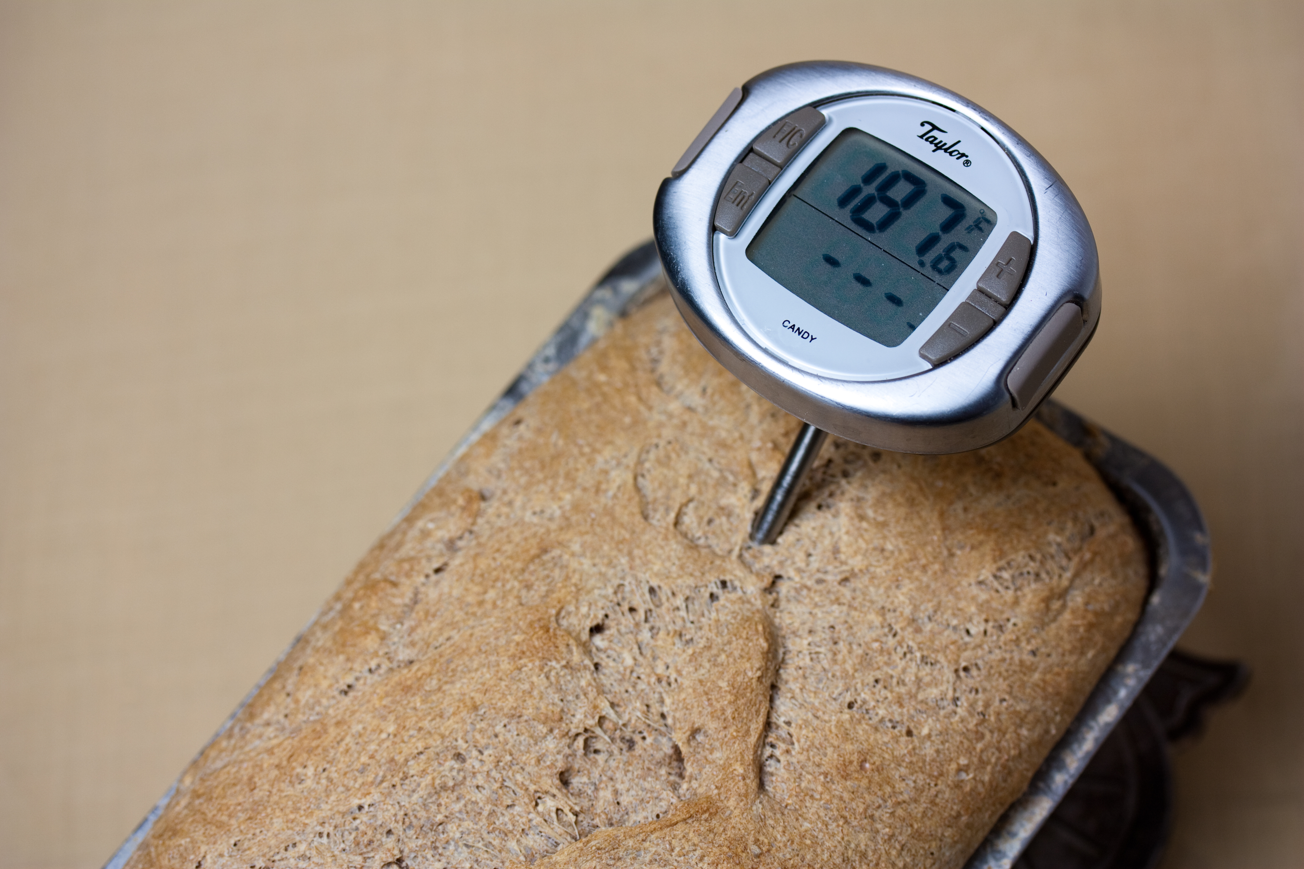 Digital Food Thermometer, Wild About Bread™ Logo