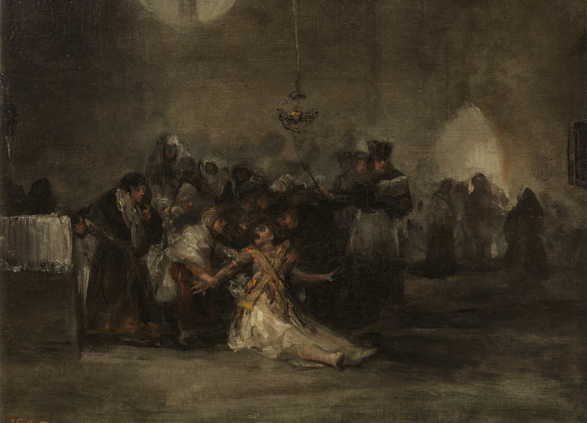 El exorcizado atribuido a Francisco de Goya.jpg. 