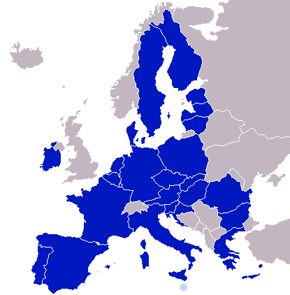 Pouvoirs exécutifs non juridictionnel de la couverture d'Europol en Europe.