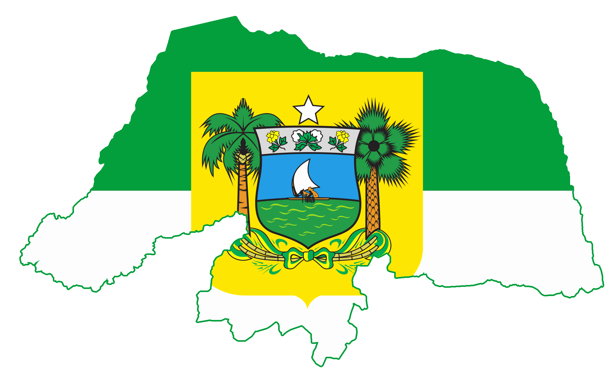 File Flag Map Of Rio Grande Do Norte Png Wikimedia Commons