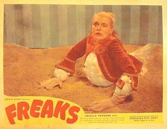 Tod Browning's Freaks (1932) can be considered an example of the sort of (then) obscure horror film shown on late-night TV beginning in the 1950s; in the 1970s and early 1980s it was a staple of midnight screenings at theaters around the U.S.[1]