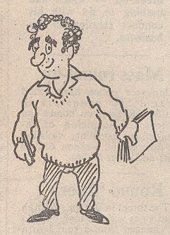 Önkarikatúrája az 1970-es évekből