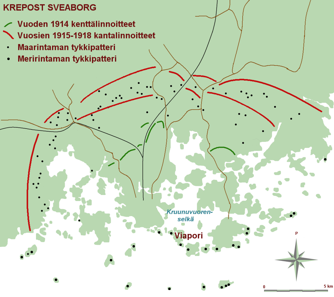 rysäkari kartta Krepost Sveaborgin merilinnoitteet – Wikipedia rysäkari kartta