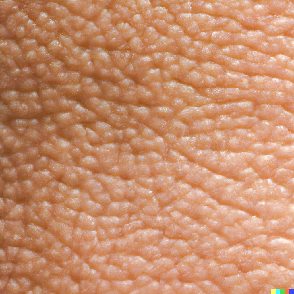 orange human skin