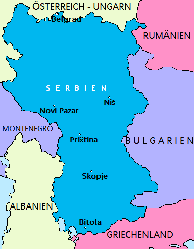 kraljevina srbija mapa File:Mapa Srbije 1913 god.PNG   Wikimedia Commons kraljevina srbija mapa