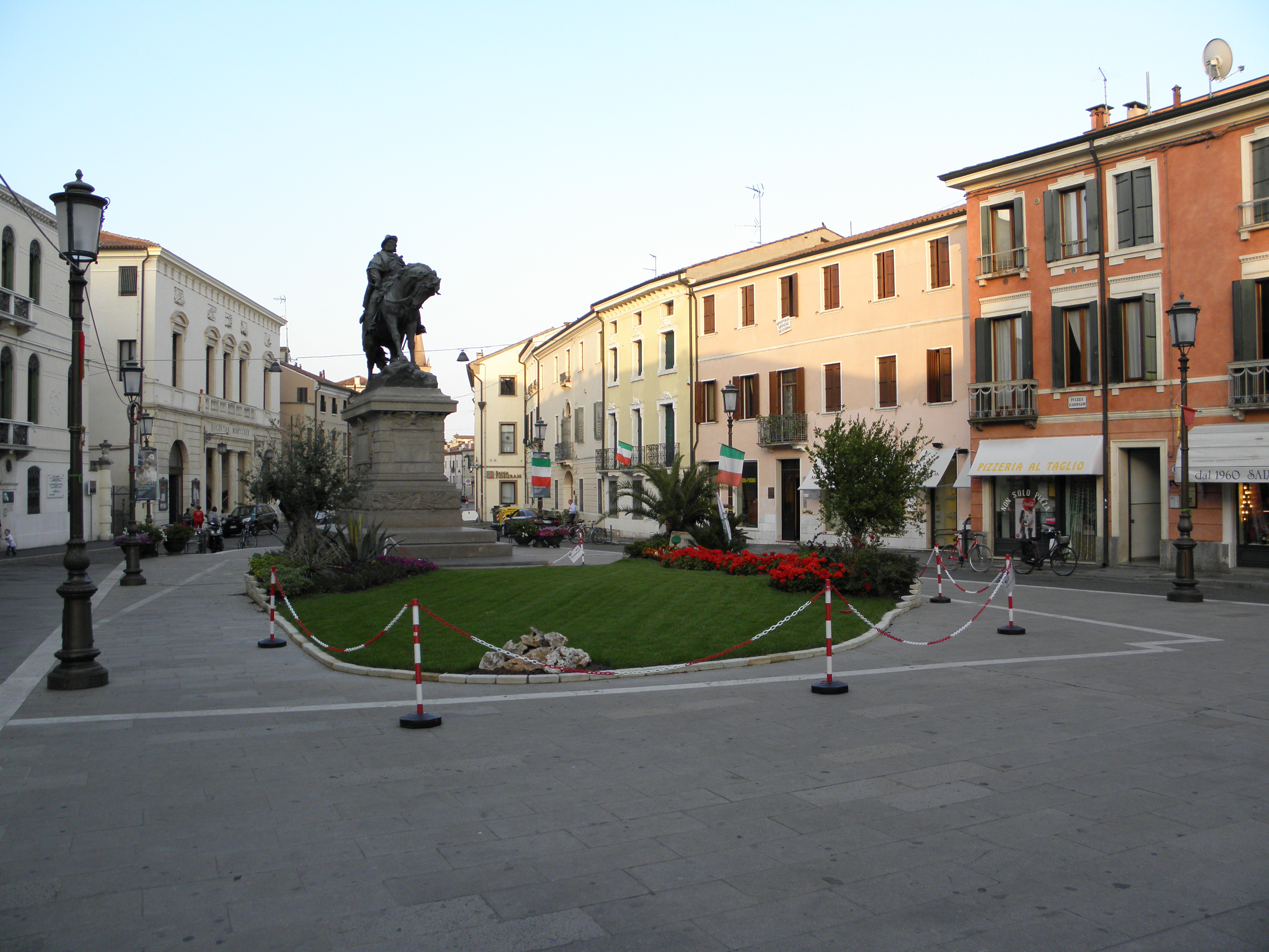 parma, italy -  Piazza Giuseppe Garibaldi