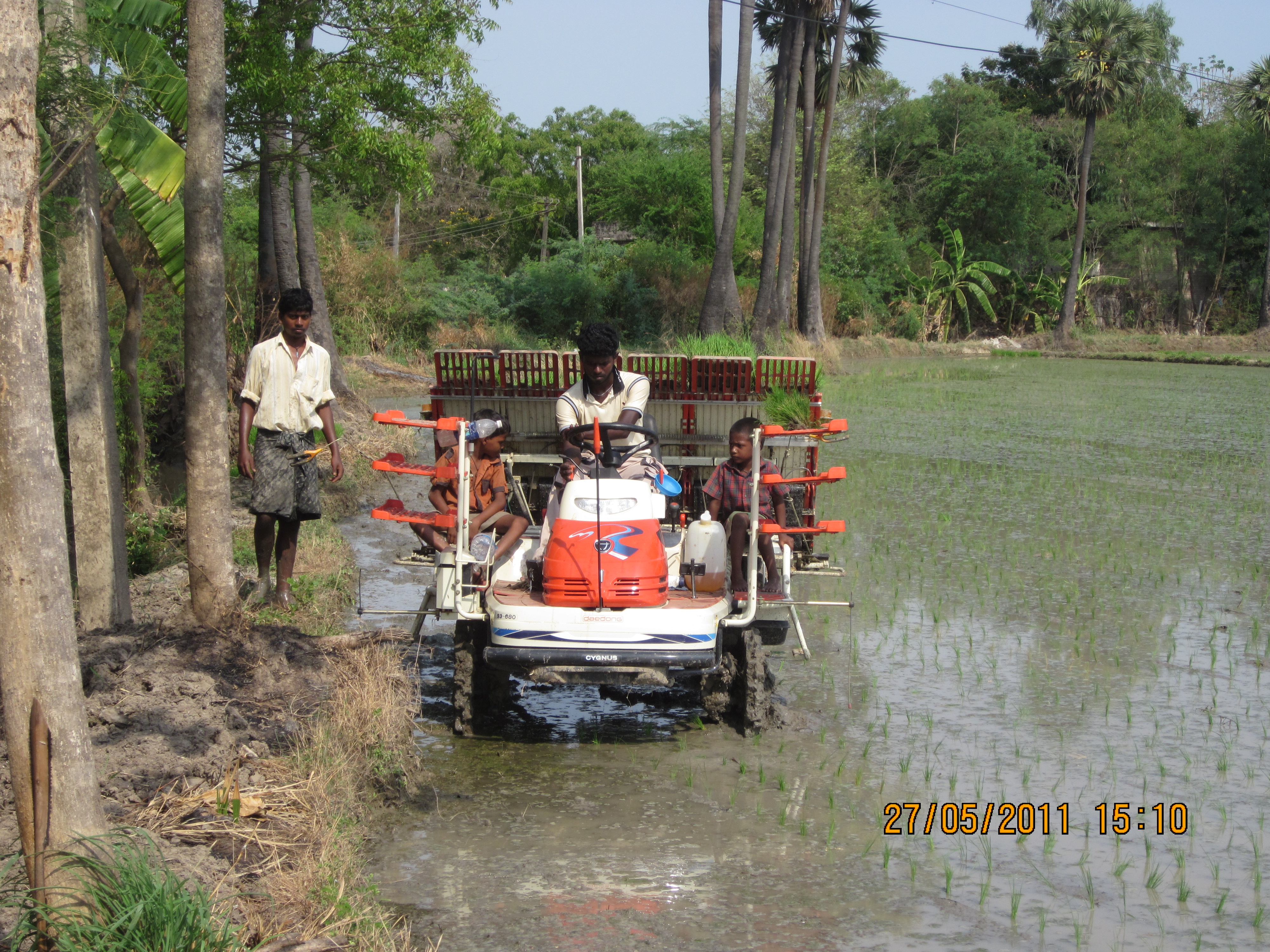 Rice Transplanter Machine