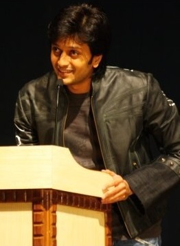 Riteish Deshmukh at Sympulse '10 Riteish Deshmukh at Sympulse 2010.jpg