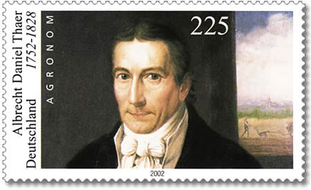 Datei:Stamp Germany 2002 MiNr2255 Albrecht Daniel Thaer.jpg C Wikipedia