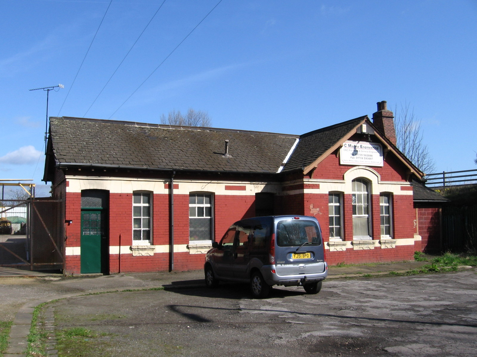 Swinton Town railway station