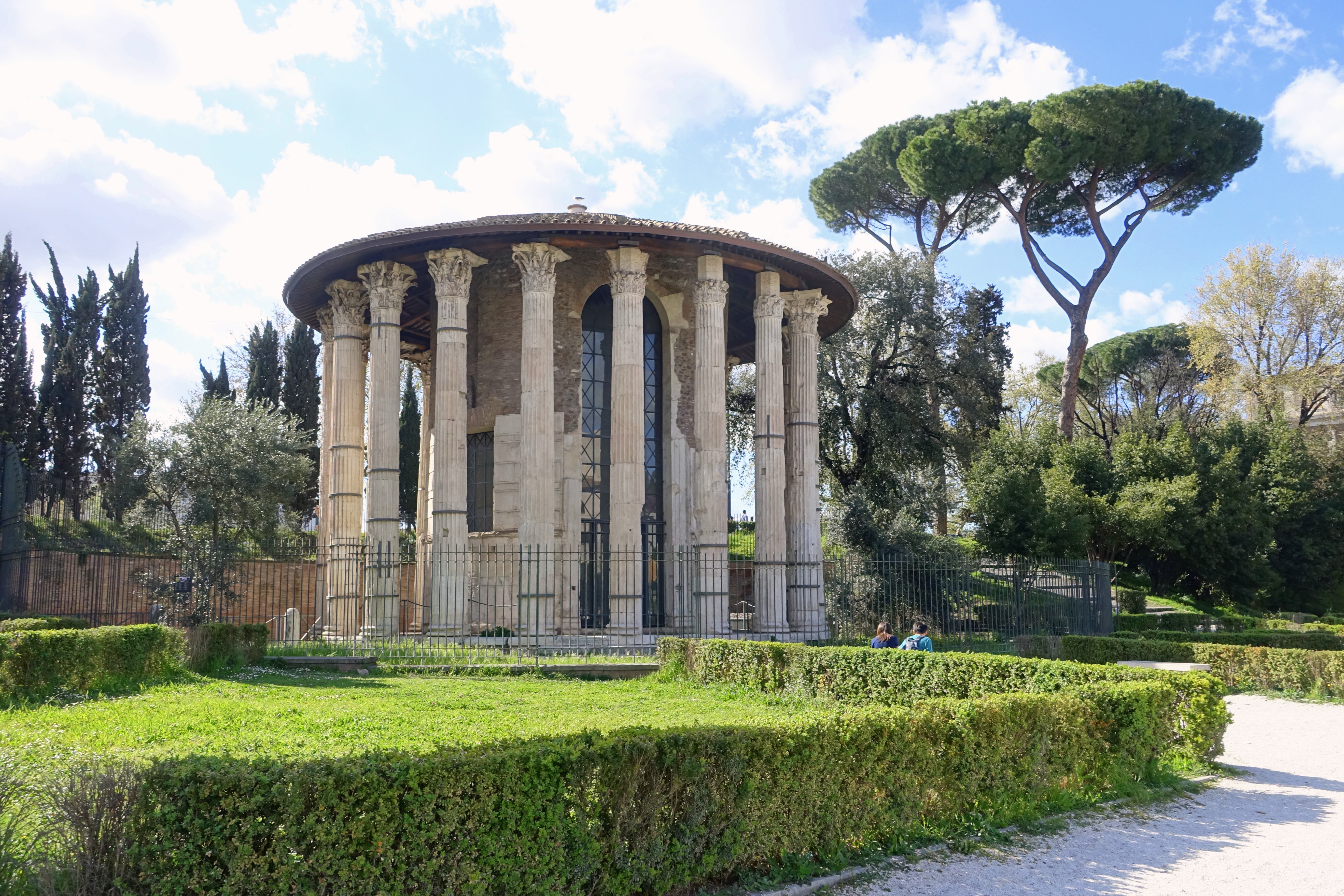 Temple of Hercules Victor at foro Boario. Эрколе ДИМЕО фото.