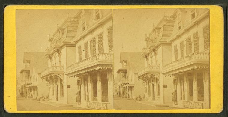 File:View of a commerical street, by Adams, S. F., 1844-1876.jpg