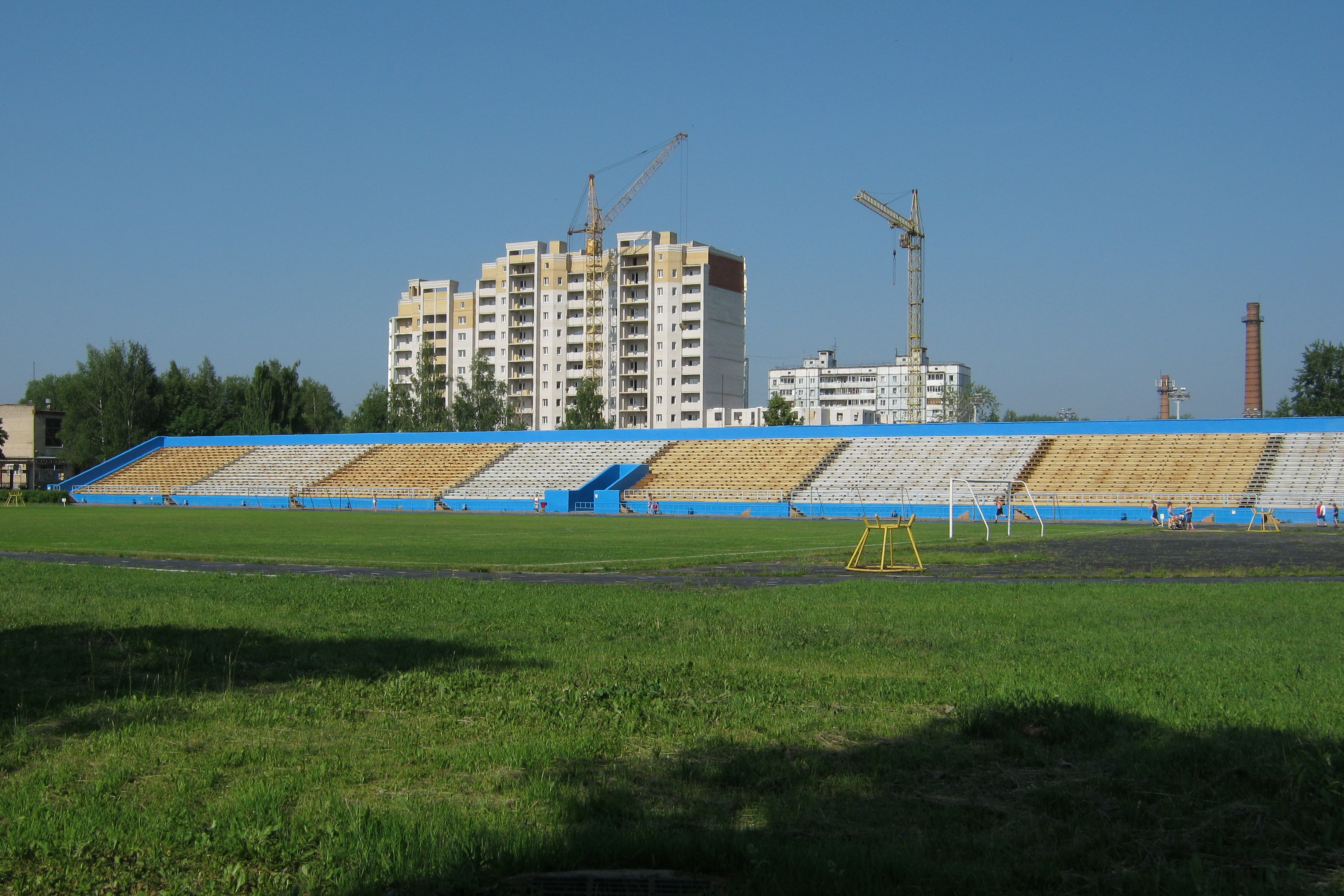 Стадион луч москва