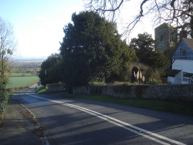 File:A4104 at Little Malvern Priory - geograph.org.uk - 754068.jpg