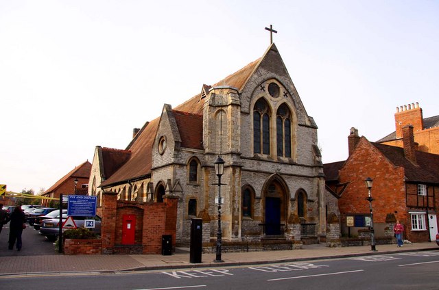 File:A church in Rother Street - geograph.org.uk - 1544818.jpg