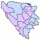 Location of the Posavina Canton