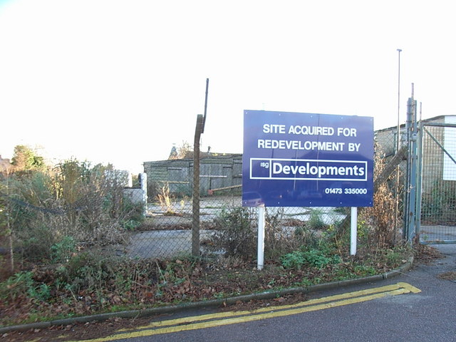 File:Development site adjacent to Gipping Way, Stowmarket - geograph.org.uk - 2279357.jpg