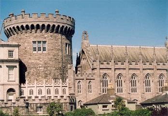 Le château de Dublin.