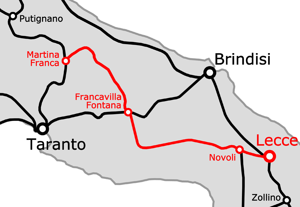 Martina Franca–Lecce railway