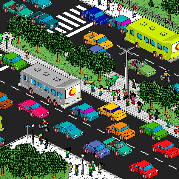 File:Isometric Pixel Art by Peterson Freitas.gif