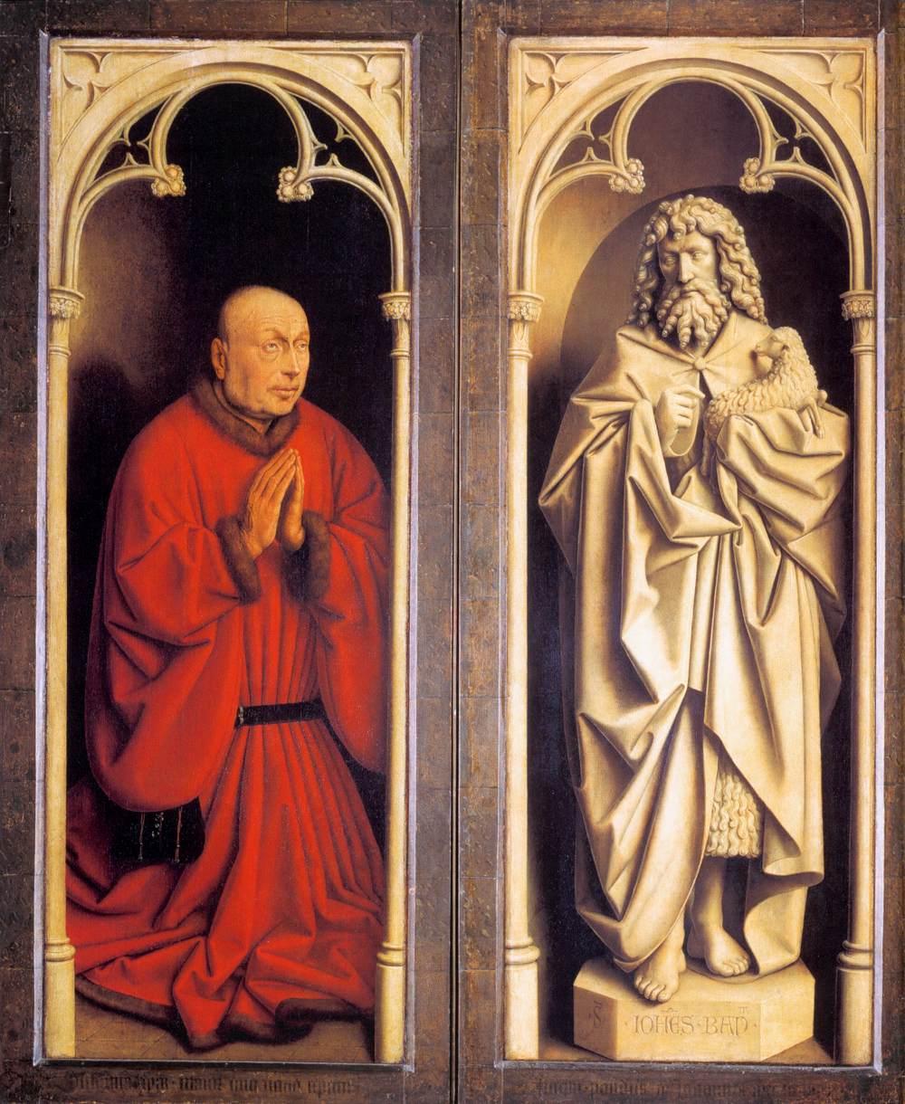 ファイル Jan Van Eyck The Ghent Altarpiece Donor And St John The Baptist Wga Jpg Wikipedia