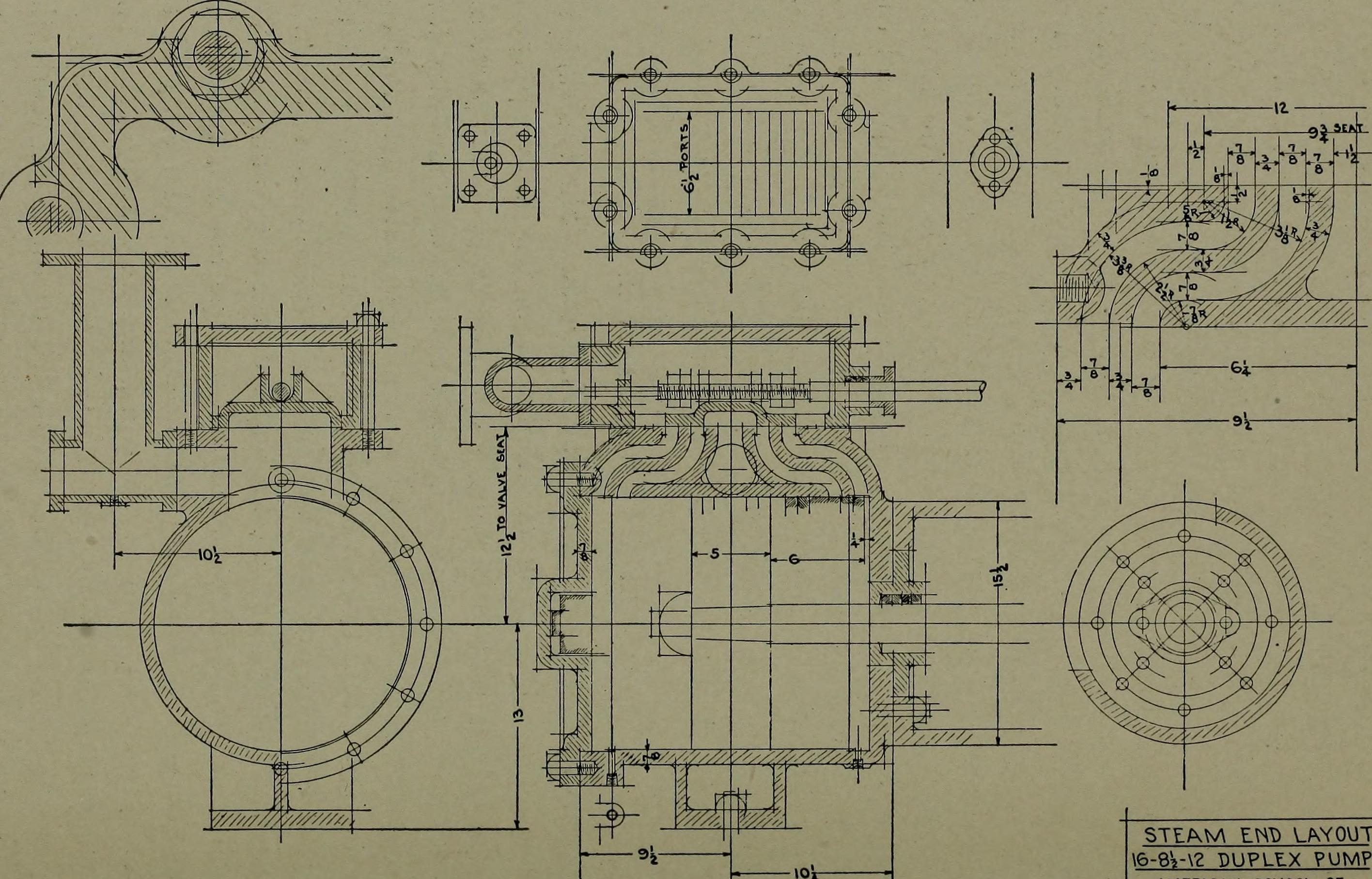 File:Machine drawing; a practical guide to the standard methods of  graphical representation of machines, including complete detail drawings of  a duplex pump and of a direct-current generator (1914) (14775154134).jpg -  Wikimedia Commons