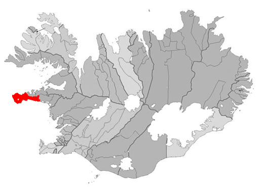 Location of the Municipality of Snæfellsbær