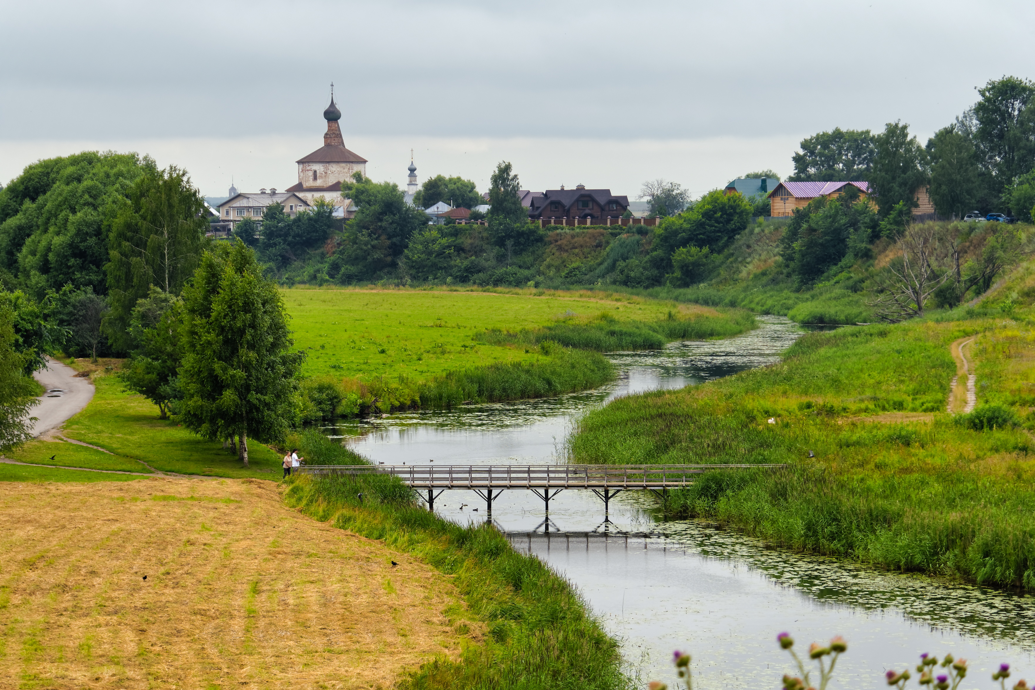 Река Нерль Суздаль