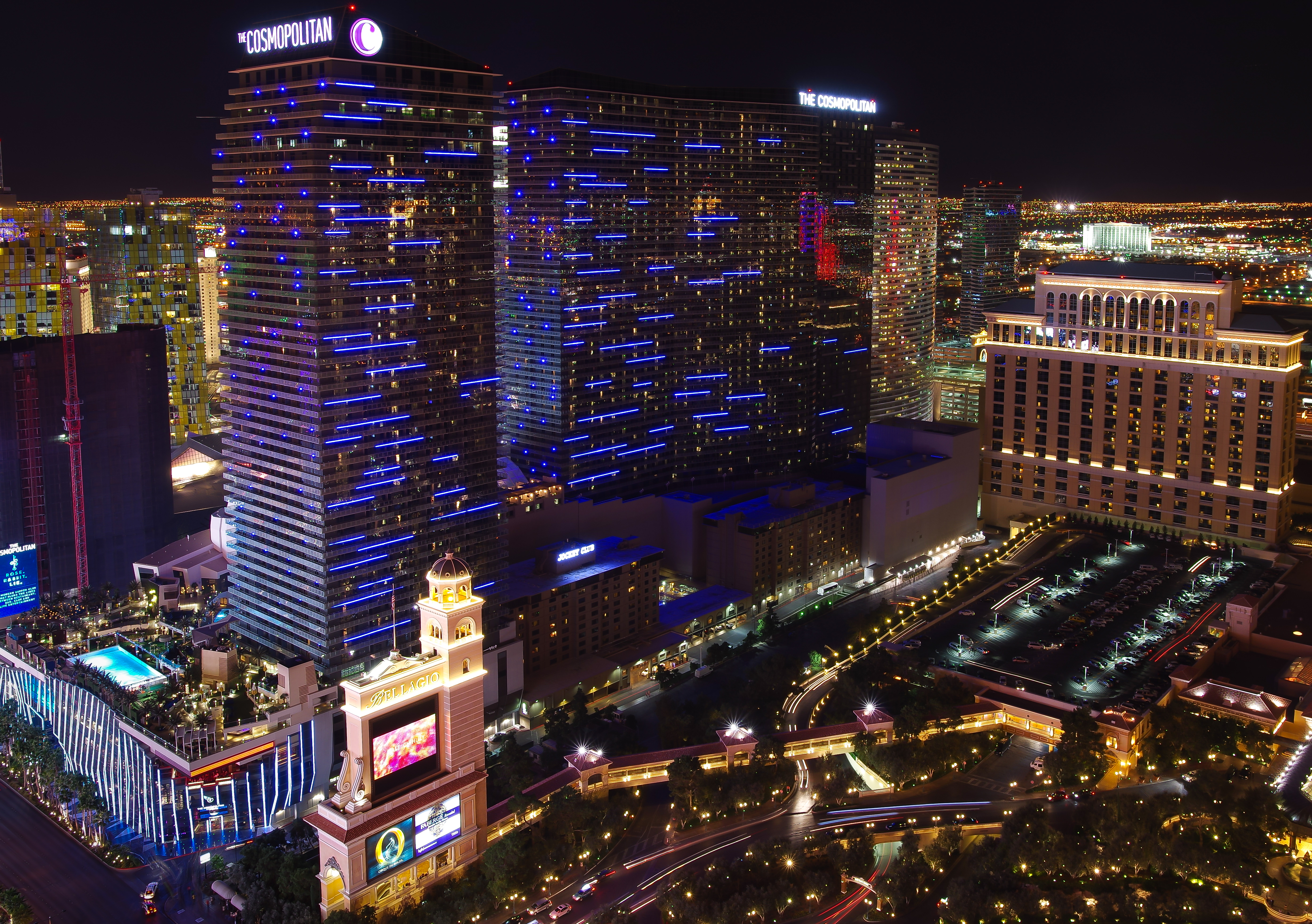 File The Cosmopolitan Hotel And Casino Las Vegas At Night Jpg Wikimedia Commons