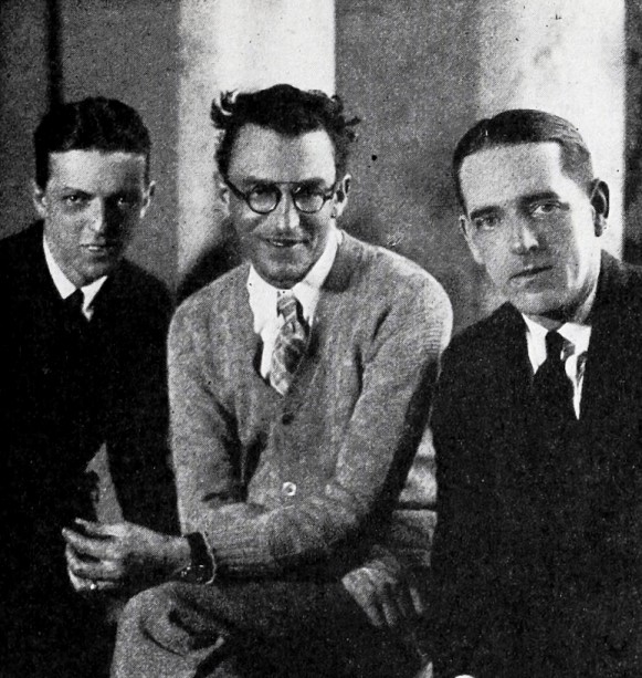 Hall at left in a still from ''[[The Heart of a Siren]]'' (1925), where he was the assistant director