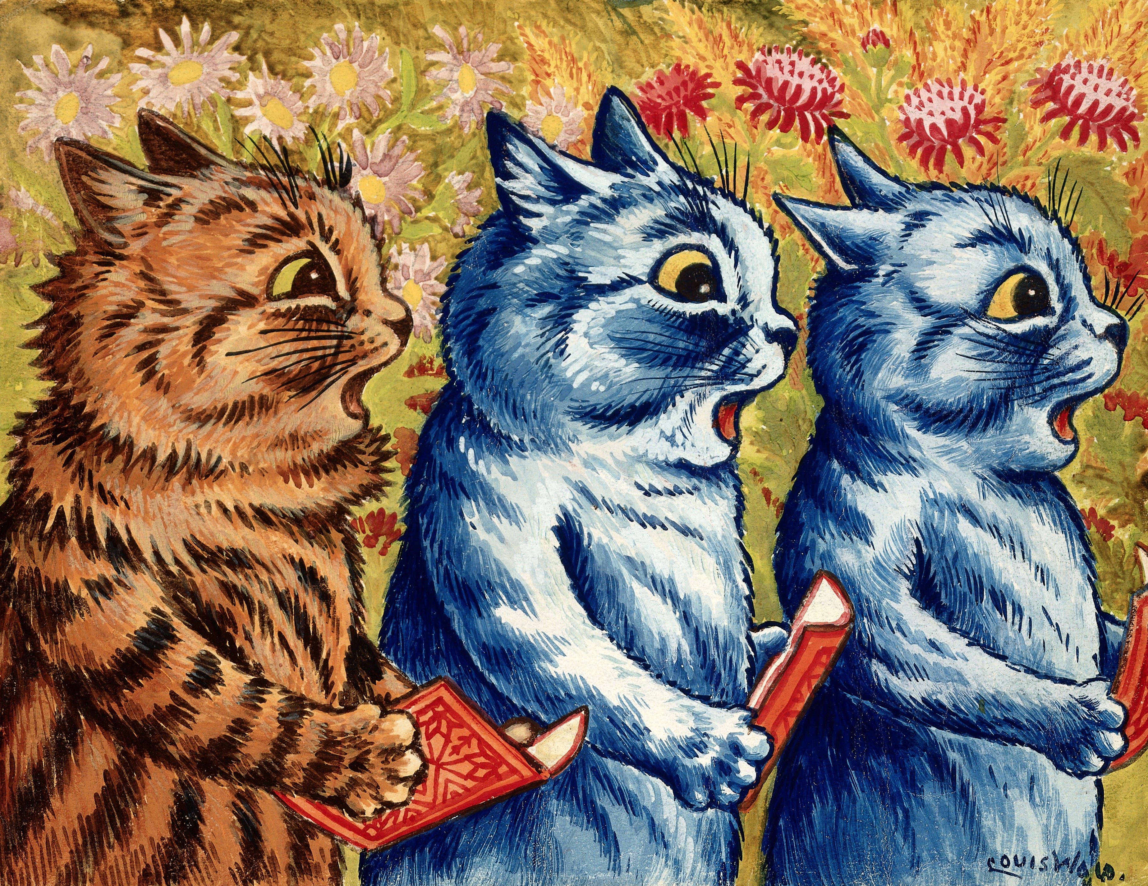 Cute Cats and Psychedelia: The Tragic Life of Louis Wain - Illustration  Chronicles