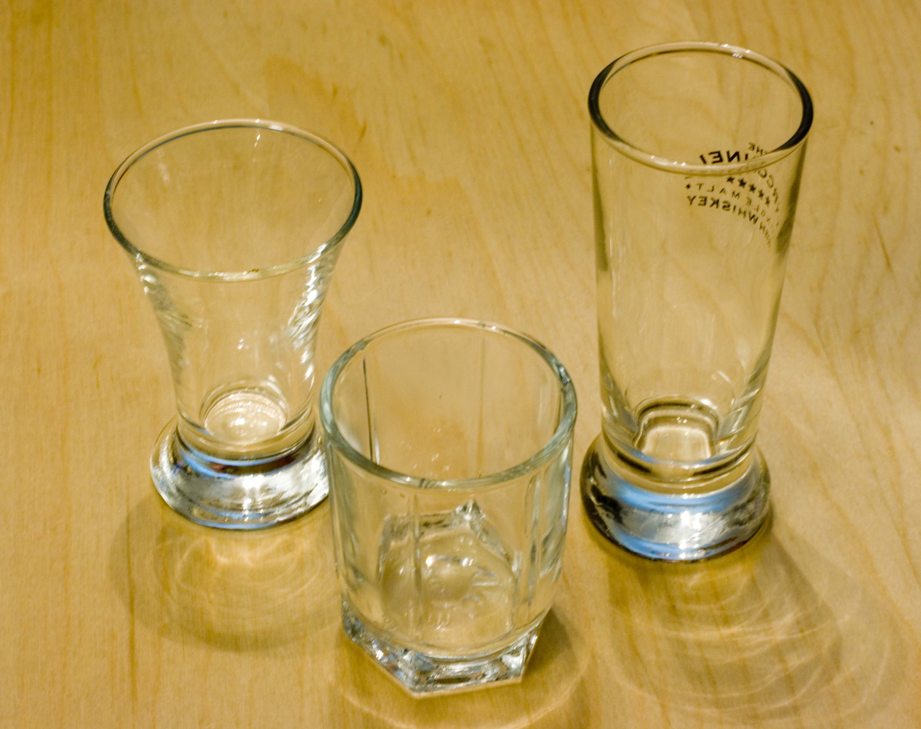 Tall Shot Glass Details about   Schnapps 