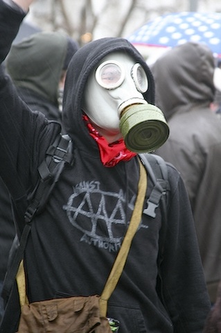 File:WCWProtestor with GasMask.jpg