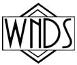 The final WNDS logo, used from circa 2004 until September 26, 2005. It is a modified version of a logo that was introduced in 1998.