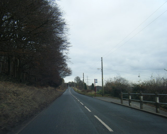 File:B6113 at Lightcliffe Royd Farm - geograph.org.uk - 5216833.jpg