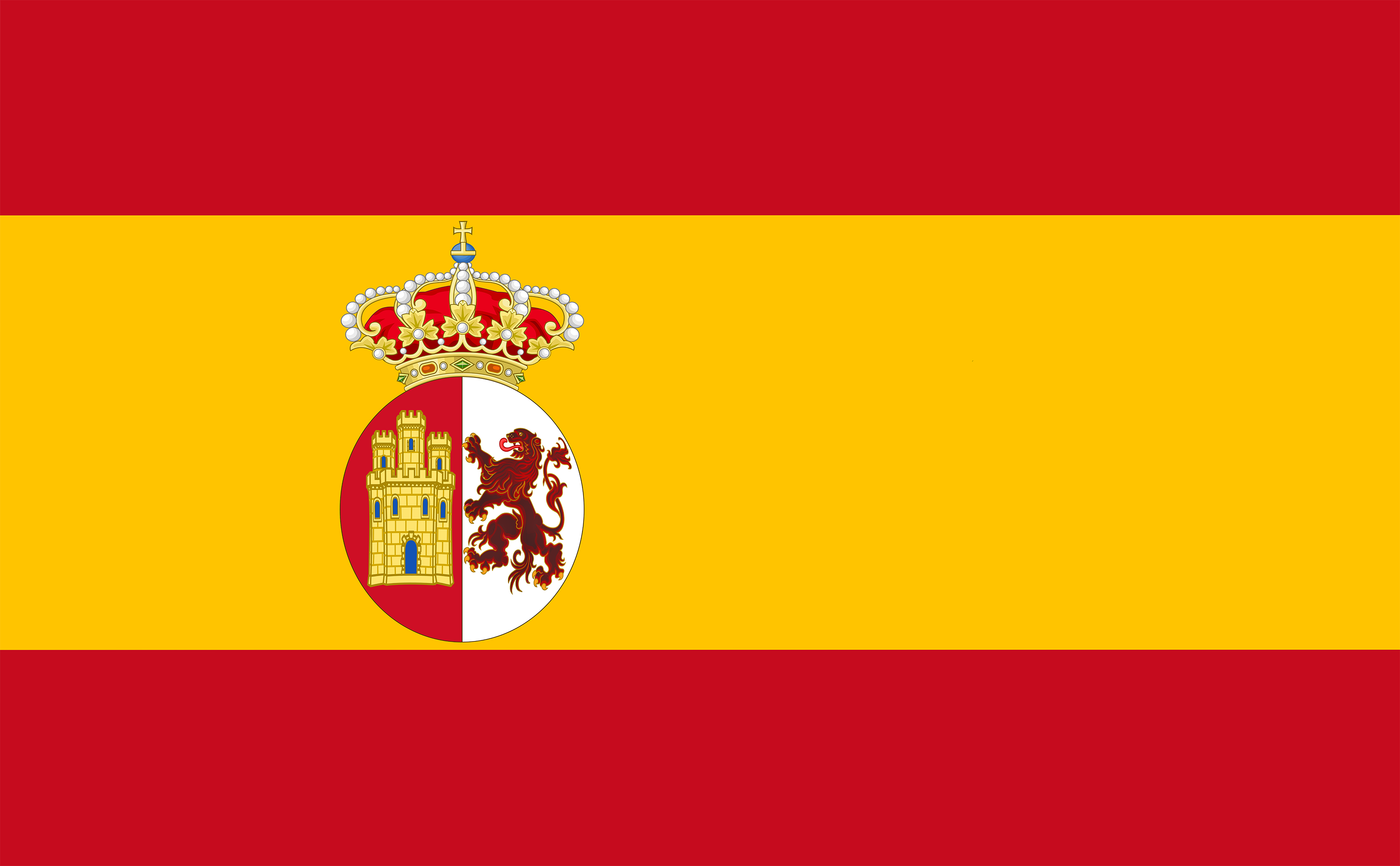 File Bandera y pabell n naval de Espa a siglos XVIII XX .png