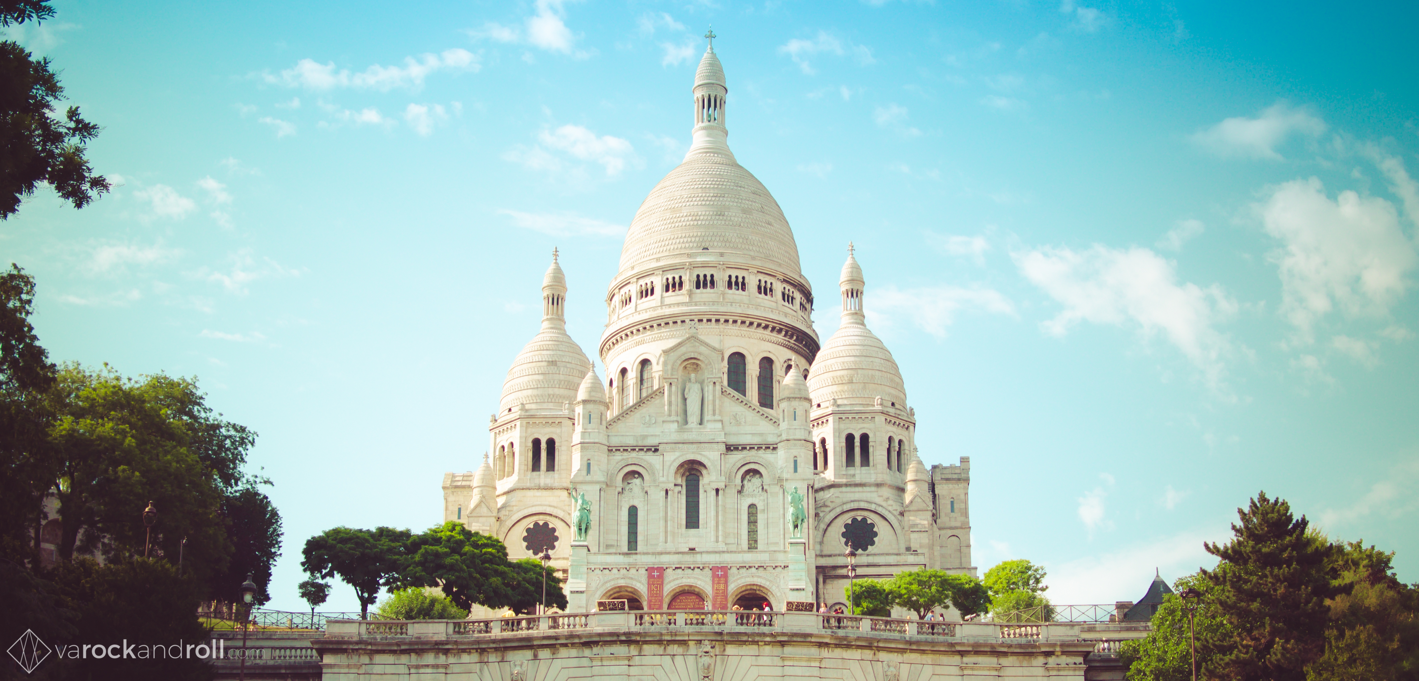 La Basilique du Sacré cœur панормама