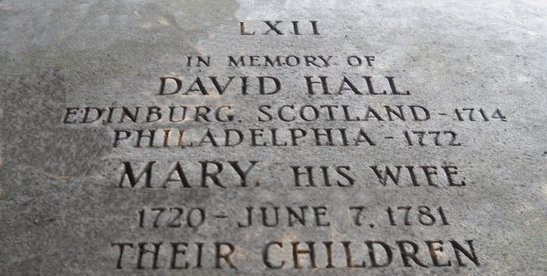 File:David Hall tombstone.jpg