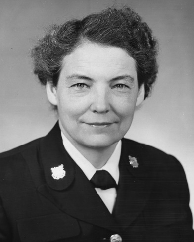 Capt. Dorothy Stratton during World War II