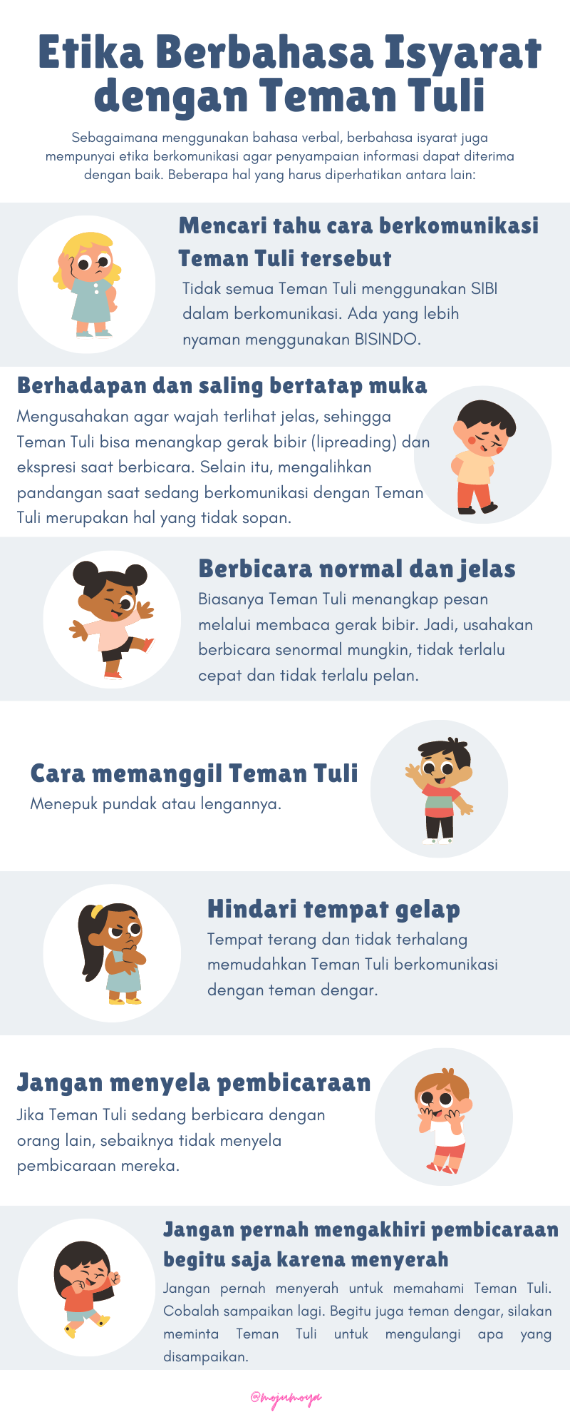 Etika Berbahasa Isyarat dengan Teman Tuli