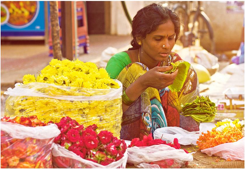 Flower vendor