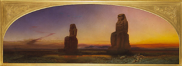 File:Frank Dillon - The Colossal Pair, Thebes.jpg