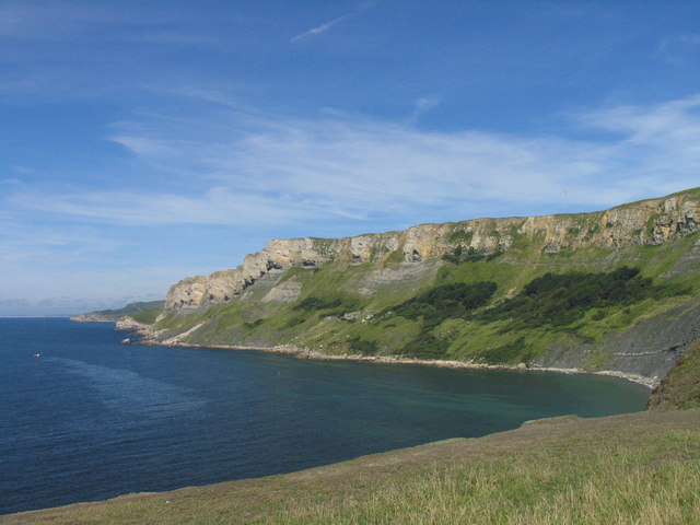 Gad Cliff and Brandy Bay - geograph.org.uk - 628770