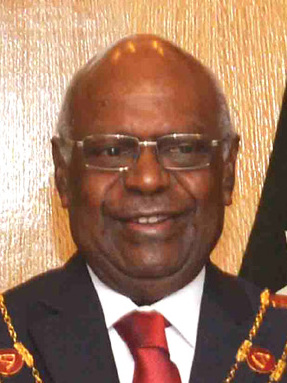 Governor General of Papua New Guinea, Sir Michael Ogio (cropped, 3x4)