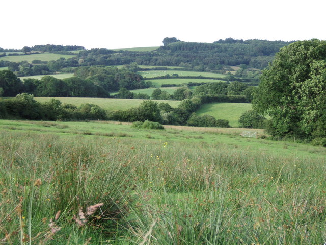 Headwater valleys of the Blackwater - geograph.org.uk - 478348