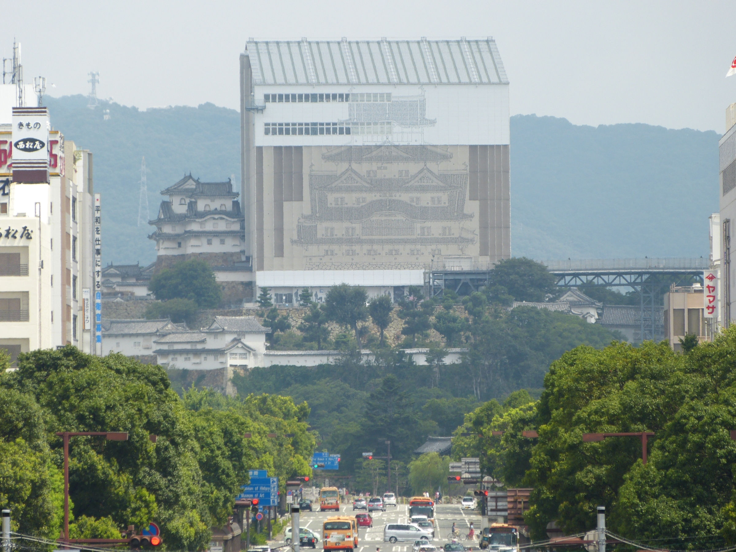 File:Himeji Castle under restoration.jpg - Wikimedia Commons